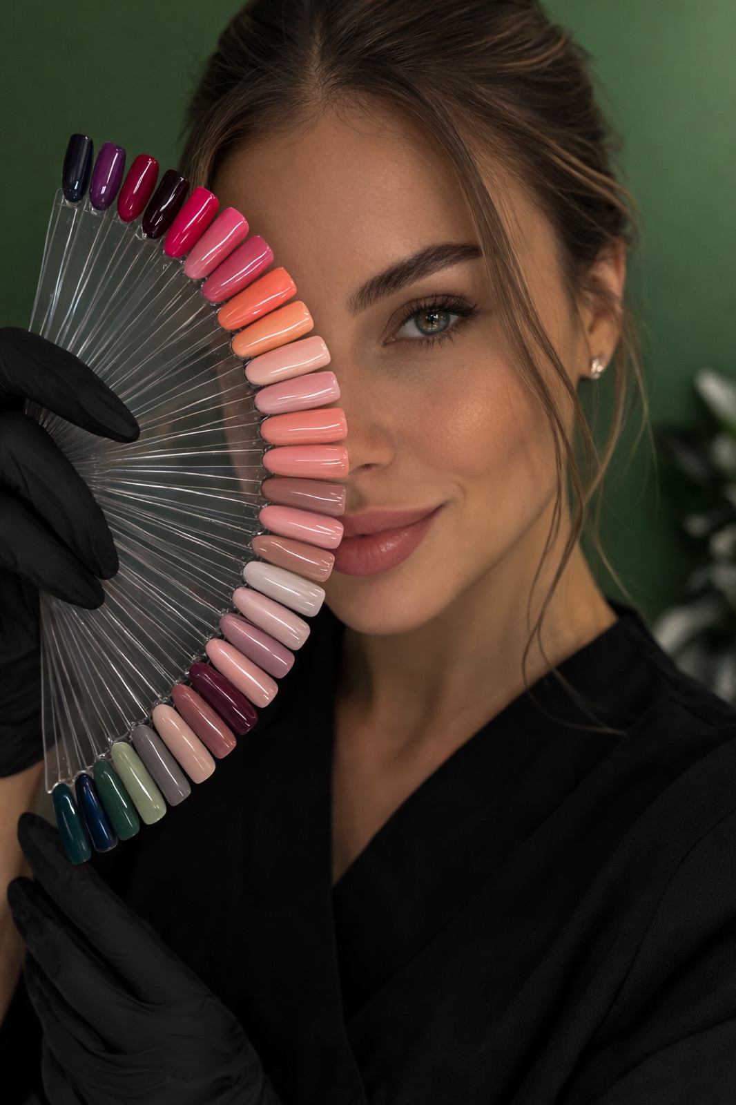 Gel colour palette with 150 shades at a CHOOSE ME studio